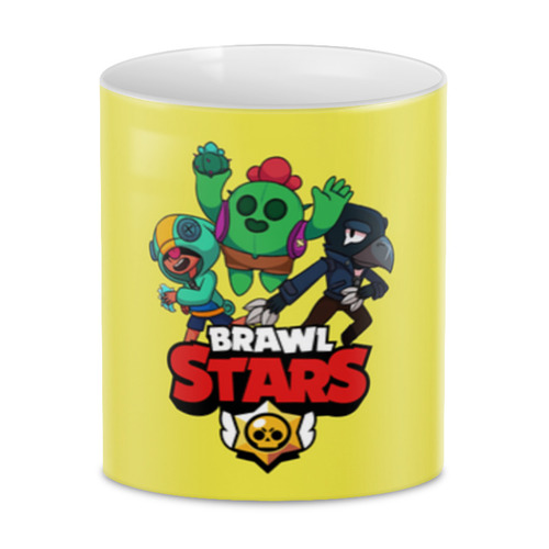 Заказать кружку в Москве. 3D кружка Brawl Stars от weeert - готовые дизайны и нанесение принтов.