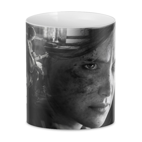 Заказать кружку в Москве. 3D кружка The last of us 2 от GeekFox  - готовые дизайны и нанесение принтов.