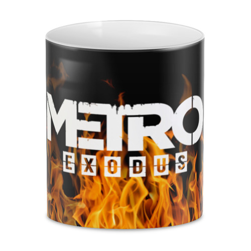 Заказать кружку в Москве. 3D кружка Metro Exodus от THE_NISE  - готовые дизайны и нанесение принтов.