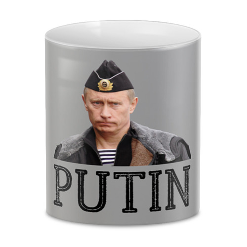 Заказать кружку в Москве. 3D кружка Putin от THE_NISE  - готовые дизайны и нанесение принтов.