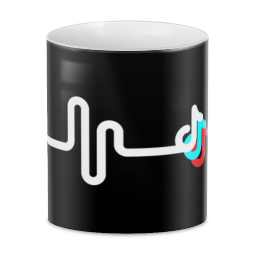 Заказать кружку в Москве. 3D кружка TikTok  от DESIGNER   - готовые дизайны и нанесение принтов.