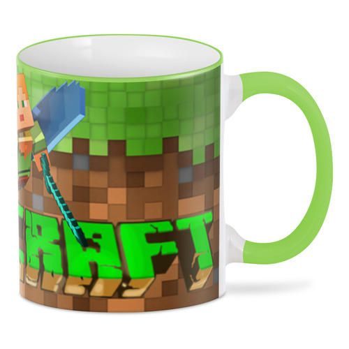 Заказать кружку в Москве. 3D кружка MINECRAFT от balden - готовые дизайны и нанесение принтов.