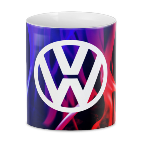 Заказать кружку в Москве. 3D кружка Volkswagen от THE_NISE  - готовые дизайны и нанесение принтов.