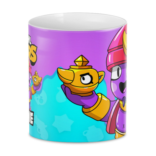 Заказать кружку в Москве. 3D кружка BRAWL STARS GENE от geekbox - готовые дизайны и нанесение принтов.