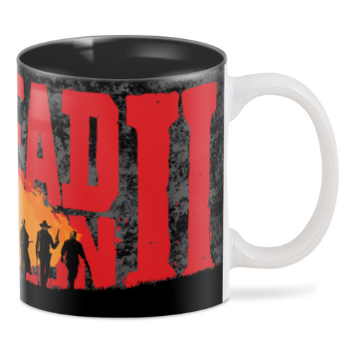 Заказать кружку в Москве. 3D кружка Red Dead Redemption 2 от balden - готовые дизайны и нанесение принтов.