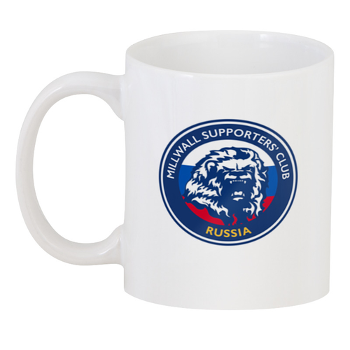 Заказать кружку в Москве. 3D кружка Millwall MSC tea cup от Millwall Supporters Club Russia - готовые дизайны и нанесение принтов.