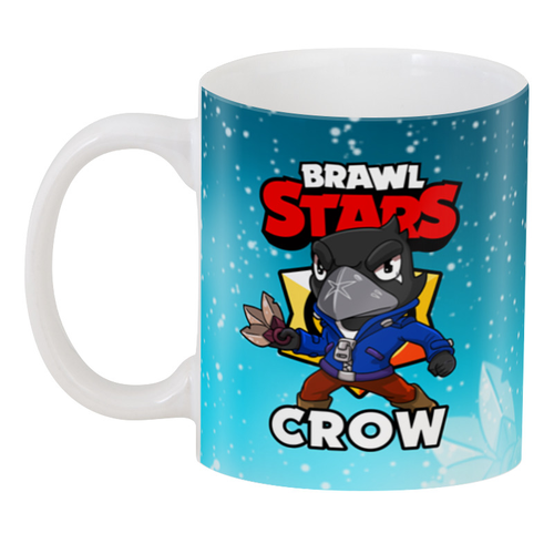 Заказать кружку в Москве. 3D кружка BRAWL STARS CROW от geekbox - готовые дизайны и нанесение принтов.