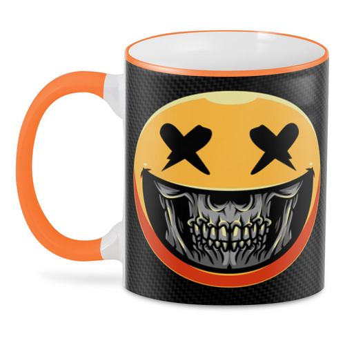 Заказать кружку в Москве. 3D кружка ☺SkullSMILE☺ от balden - готовые дизайны и нанесение принтов.