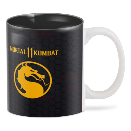 Заказать кружку в Москве. 3D кружка Mortal Kombat 11 от Nos  - готовые дизайны и нанесение принтов.