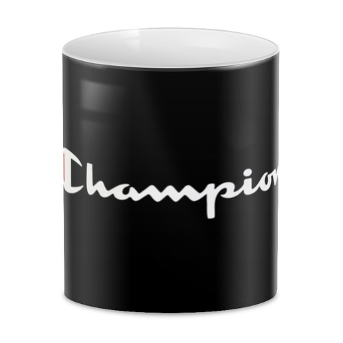 Заказать кружку в Москве. 3D кружка Champion от DESIGNER   - готовые дизайны и нанесение принтов.