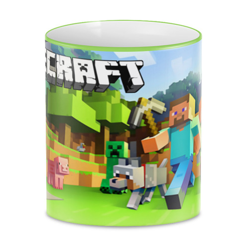 Заказать кружку в Москве. 3D кружка MINECRAFT от balden - готовые дизайны и нанесение принтов.