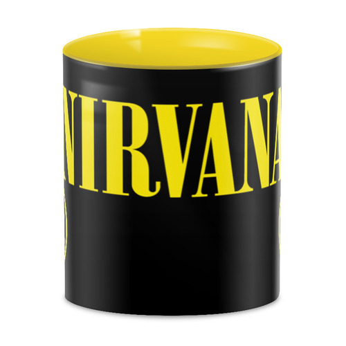 Заказать кружку в Москве. 3D кружка Nirvana  от T-shirt print  - готовые дизайны и нанесение принтов.