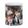 Заказать кружку в Москве. 3D кружка BTS. Bangtan Boys от K-maker - готовые дизайны и нанесение принтов.