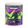 Заказать кружку в Москве. 3D кружка BRAWL STARS 8-BIT VIRUS от geekbox - готовые дизайны и нанесение принтов.