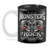 Заказать кружку в Москве. 3D кружка МУЗЫКА. MONSTERS ROCK от robus - готовые дизайны и нанесение принтов.