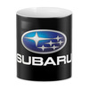 Заказать кружку в Москве. 3D кружка SUBARU от DESIGNER   - готовые дизайны и нанесение принтов.