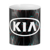 Заказать кружку в Москве. 3D кружка Авто KIA от THE_NISE  - готовые дизайны и нанесение принтов.