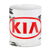 Заказать кружку в Москве. 3D кружка   KIA авто от THE_NISE  - готовые дизайны и нанесение принтов.
