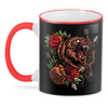 Заказать кружку в Москве. 3D кружка ◈Bear&Roses◈ от balden - готовые дизайны и нанесение принтов.