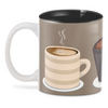 Заказать кружку в Москве. 3D кружка Coffee от Romanova - готовые дизайны и нанесение принтов.