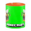 Заказать кружку в Москве. 3D кружка Minecraft  от T-shirt print  - готовые дизайны и нанесение принтов.