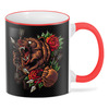 Заказать кружку в Москве. 3D кружка ◈Bear&Roses◈ от balden - готовые дизайны и нанесение принтов.