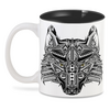 Заказать кружку в Москве. 3D кружка Волк ( Wolf ) от Zamula - готовые дизайны и нанесение принтов.