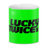 Заказать кружку в Москве. 3D кружка Lucky twice от THE_NISE  - готовые дизайны и нанесение принтов.