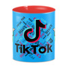Заказать кружку в Москве. 3D кружка Tik Tok(тик ток) от T-shirt print  - готовые дизайны и нанесение принтов.