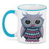 Заказать кружку в Москве. 3D кружка Сова (Owl) от nadegda - готовые дизайны и нанесение принтов.