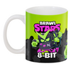 Заказать кружку в Москве. 3D кружка BRAWL STARS 8-BIT от geekbox - готовые дизайны и нанесение принтов.