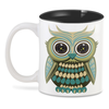 Заказать кружку в Москве. 3D кружка Сова (Owl) от nadegda - готовые дизайны и нанесение принтов.