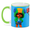 Заказать кружку в Москве. 3D кружка Brawl Stars  от T-shirt print  - готовые дизайны и нанесение принтов.