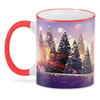 Заказать кружку в Москве. 3D кружка Happy Holidays от Media M  - готовые дизайны и нанесение принтов.
