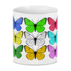 Заказать кружку в Москве. 3D кружка Цветные бабочки. от Alexey Evsyunin - готовые дизайны и нанесение принтов.
