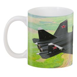 Заказать кружку в Москве. 3D кружка СУ-47 от queen  - готовые дизайны и нанесение принтов.