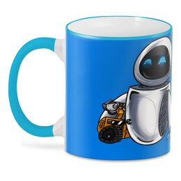 Заказать кружку в Москве. 3D кружка WALL-E     от T-shirt print  - готовые дизайны и нанесение принтов.