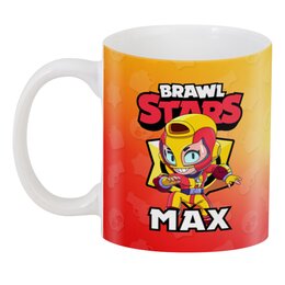 Заказать кружку в Москве. 3D кружка BRAWL STARS MAX от geekbox - готовые дизайны и нанесение принтов.