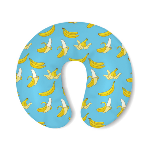 Заказать подушку в Москве. Подушка для шеи Банан от YellowCloverShop - готовые дизайны и нанесение принтов.