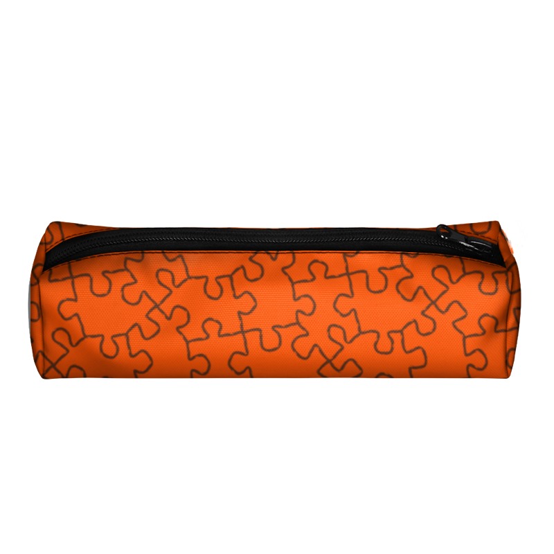 Printio Пенал 3D Orange puzzle printio рюкзак 3d puzzle camo