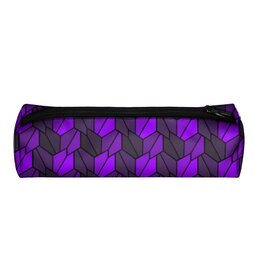 Заказать пенал в Москве. Пенал 3D Чешая Violet от Soluvel  - готовые дизайны и нанесение принтов.