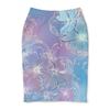 Заказать юбки в Москве. Юбка-карандаш Нежные цветы от Ирина - готовые дизайны и нанесение принтов.