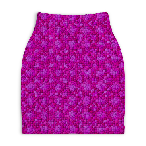 Заказать юбки в Москве. Юбка-карандаш укороченная purple от Vadim Koval - готовые дизайны и нанесение принтов.