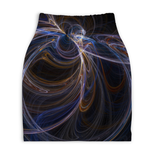 Заказать юбки в Москве. Юбка-карандаш укороченная Абстрактный дизайн от Venera210 - готовые дизайны и нанесение принтов.