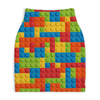 Заказать юбки в Москве. Юбка-карандаш укороченная LEGO   от CoolDesign - готовые дизайны и нанесение принтов.
