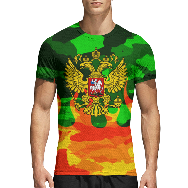 Printio Спортивная футболка 3D Россия