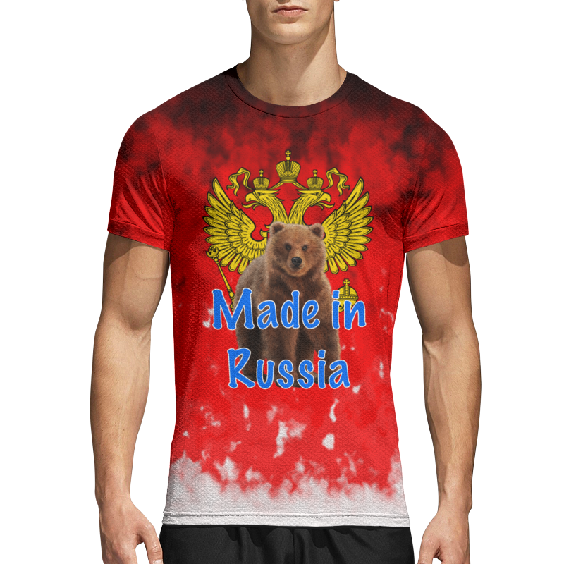 Printio Спортивная футболка 3D Russia printio спортивная футболка 3d акварель
