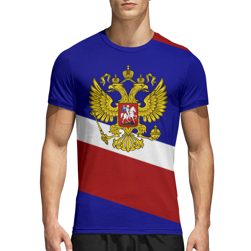 Printio Спортивная футболка 3D Russia printio спортивная футболка 3d плитка