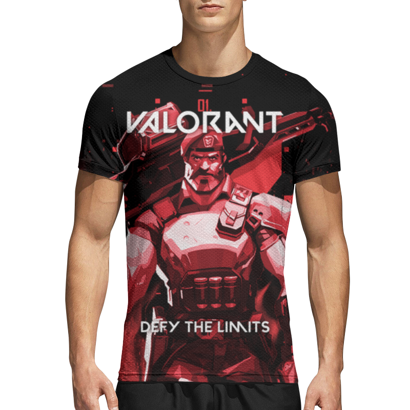 Printio Спортивная футболка 3D Valorant brimstone