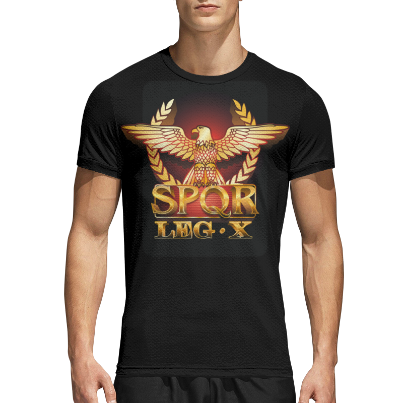 Printio Спортивная футболка 3D Spqr. х легион. printio спортивная футболка 3d spqr х легион